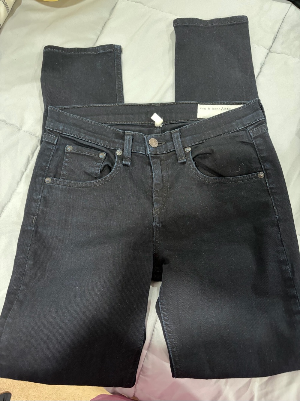 rag & bone Black Skinny Jeans